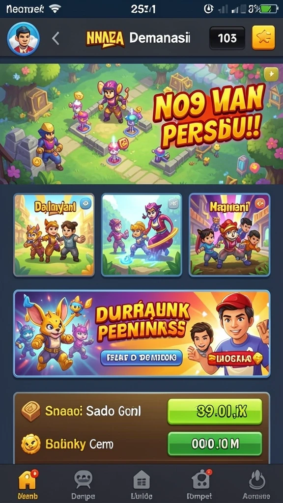 2757 - Sistem reward yang membuat permainan semakin seru.