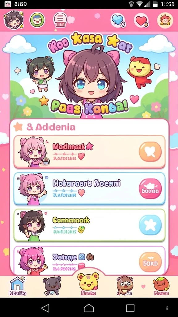 33zk - Menampilkan satu dari berbagai level menantang dalam gameplay.