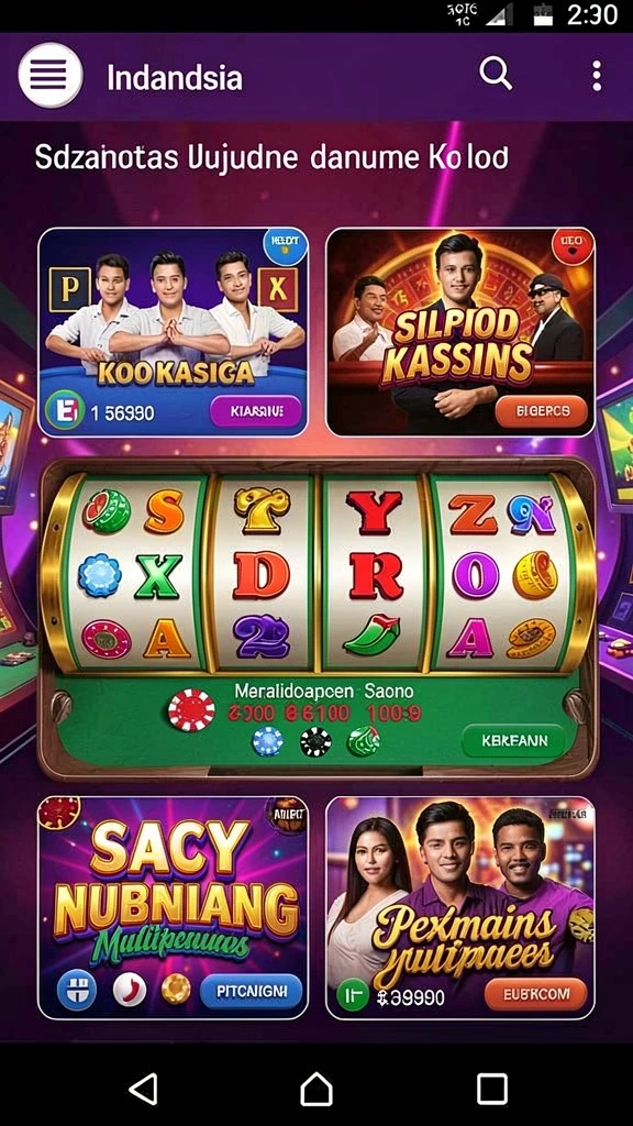 9win - Tampilan antarmuka aplikasi yang menarik.