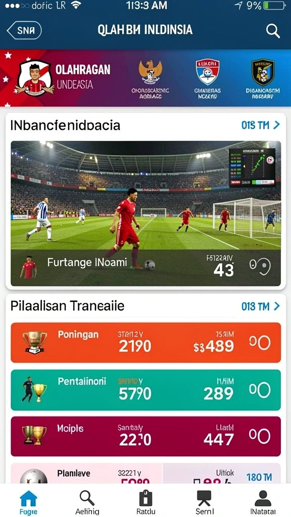 gamerp - Tampilan antarmuka yang intuitif dan mudah dinavigasi.