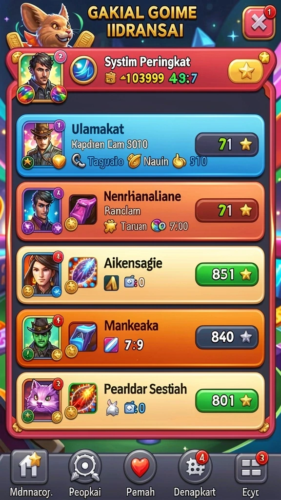 ink789 - Ilustrasi pemandangan indah dalam game yang menawan.