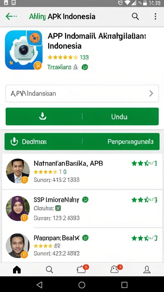 klubimpian - Antarmuka pengguna yang intuitif dan ramah.