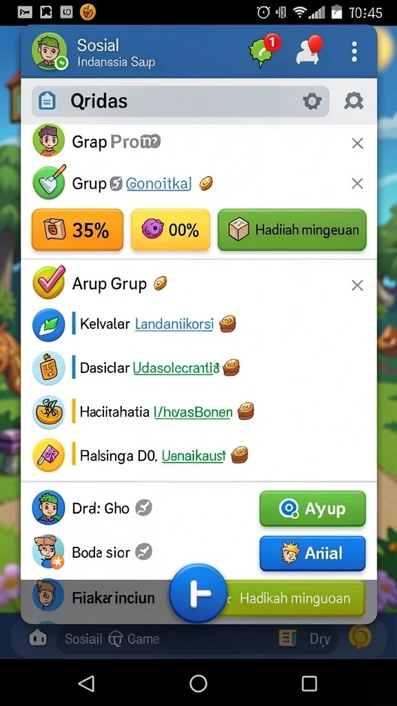 musangwin - Karakter pilihan yang beragam dan unik.