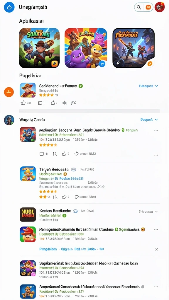 untung88 - Screenshot aplikasi UNTUNG88 menunjukkan antarmuka yang user-friendly.