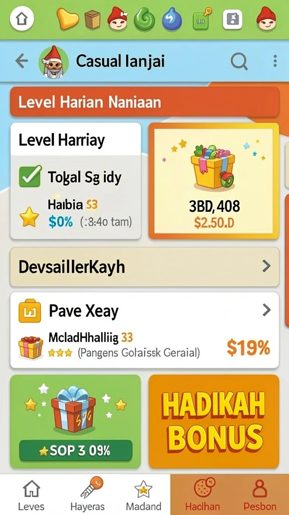 wow77 - Tampilan antarmuka yang user-friendly dan menarik.