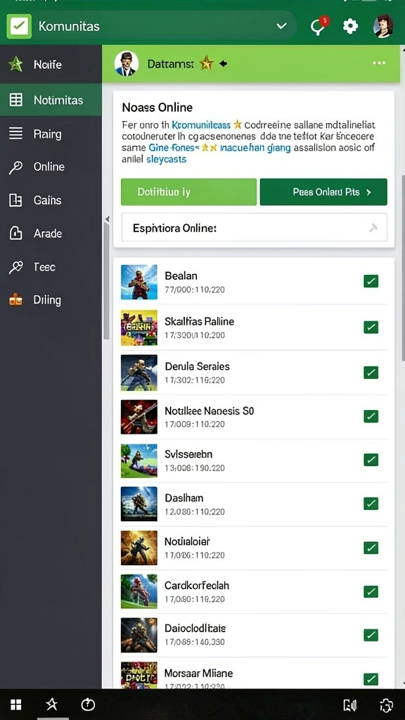 zk7 - Gambaran pengguna interface yang mudah digunakan dan navigasi yang lancar.